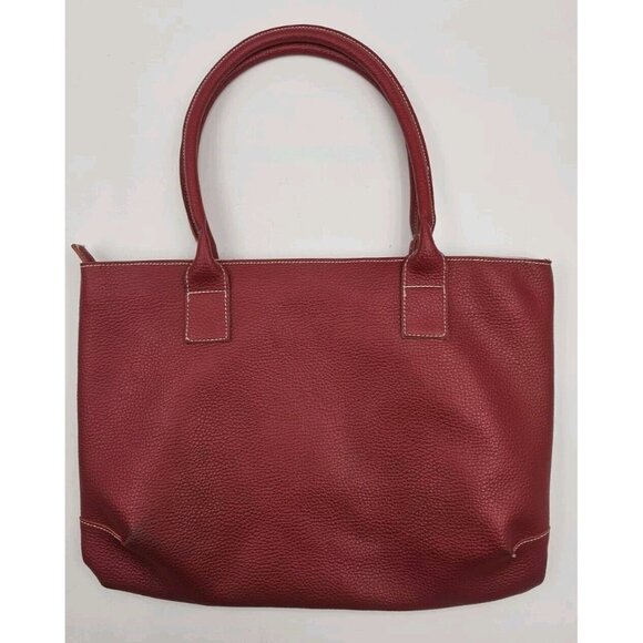 Mellow World RED PYTHON LEATHERETTE 3D FLOWER,PURSE - Picture 5 of 7